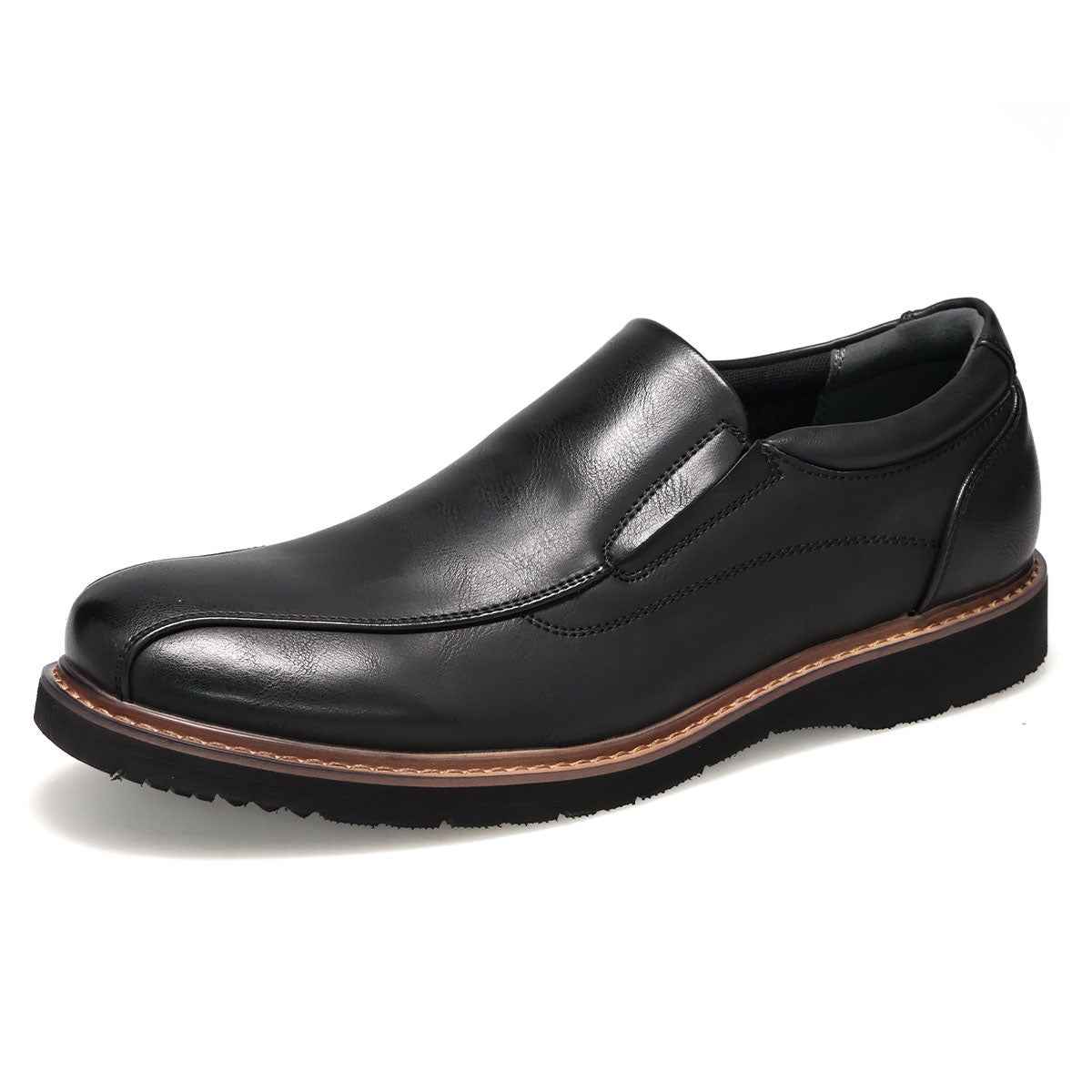ハッシュパピー メンズ カジュアルシューズ スリッポン ブラック ブラウン チャコール カーキ Hush Puppies m-7121t