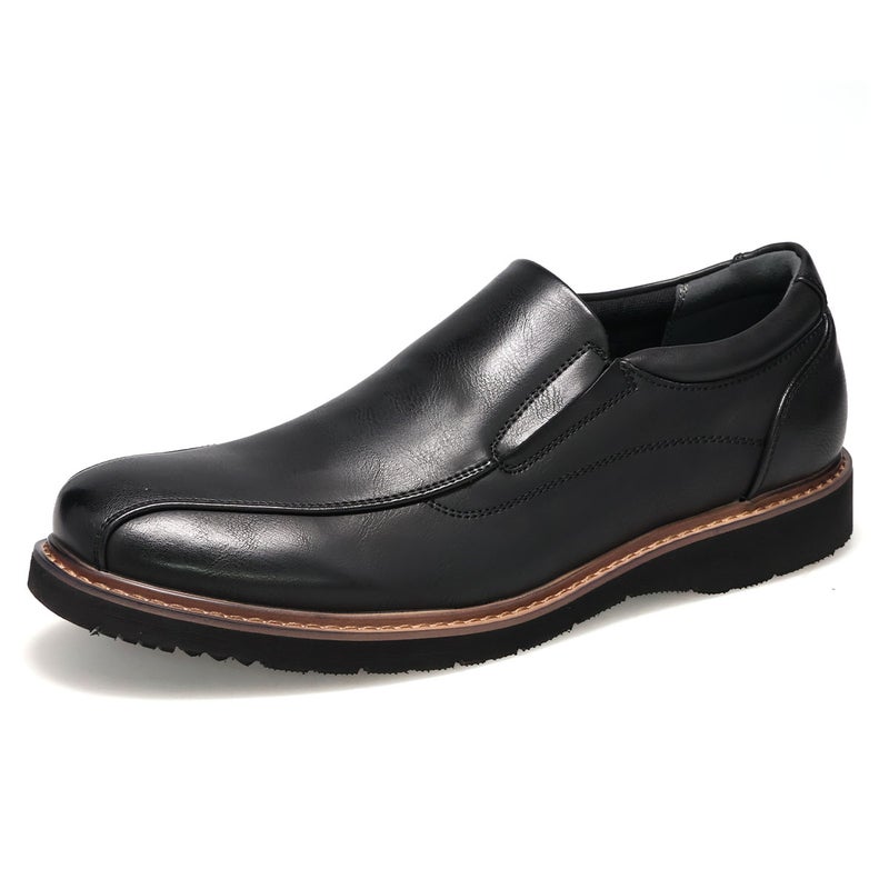 ハッシュパピー メンズ カジュアルシューズ スリッポン ブラック ブラウン チャコール カーキ Hush Puppies m-7121t