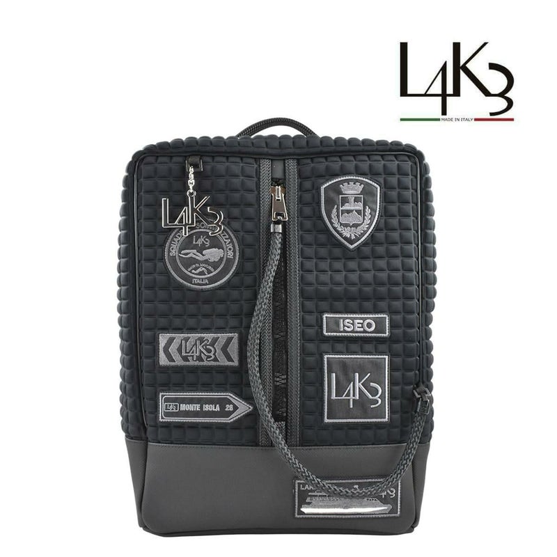  [レーク L4K3] バックパック ブラック イタリア製 bpz-1002pa