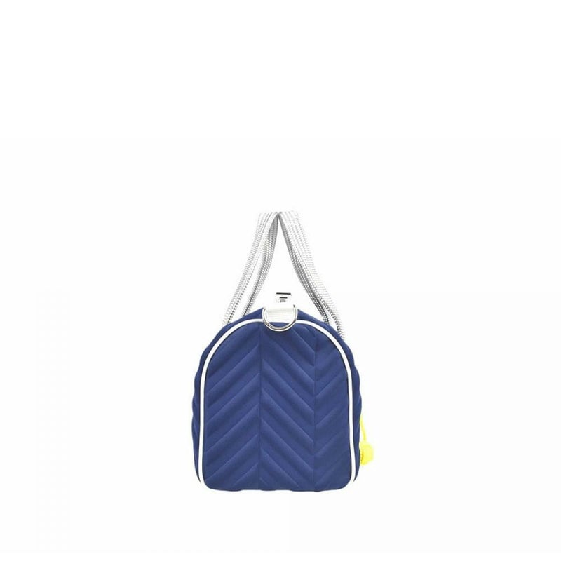  [レーク L4K3] バッグ ボストンミクロ ブルーベリー イタリア製 boc-1106