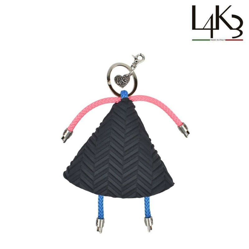 [レーク L4K3] ベビードールチャーム ブラック イタリア製 DOLL CHARM MAMA dlm-5013