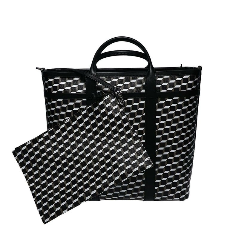 ピエール アルディ トートバッグ ブラック/ホワイト/ブラック PIERRE HARDY pyv03fa25cvccf