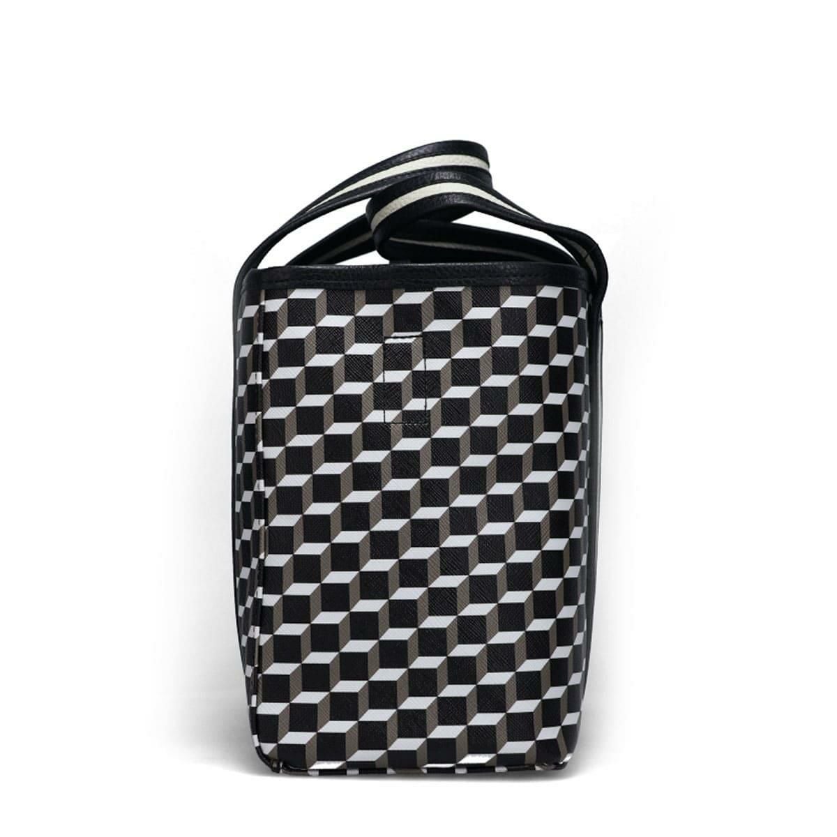  ピエール アルディ ミニアーチトートバッグ ブラック/ホワイト/ブラック PIERRE HARDY ppv05zfa25cvgcf