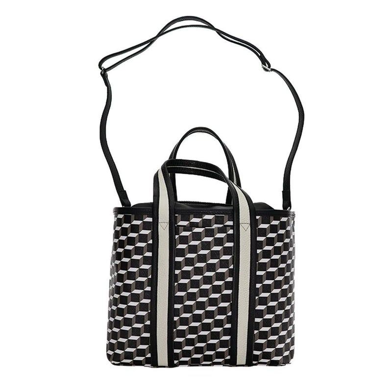  ピエール アルディ ミニアーチトートバッグ ブラック/ホワイト/ブラック PIERRE HARDY ppv05zfa25cvgcf