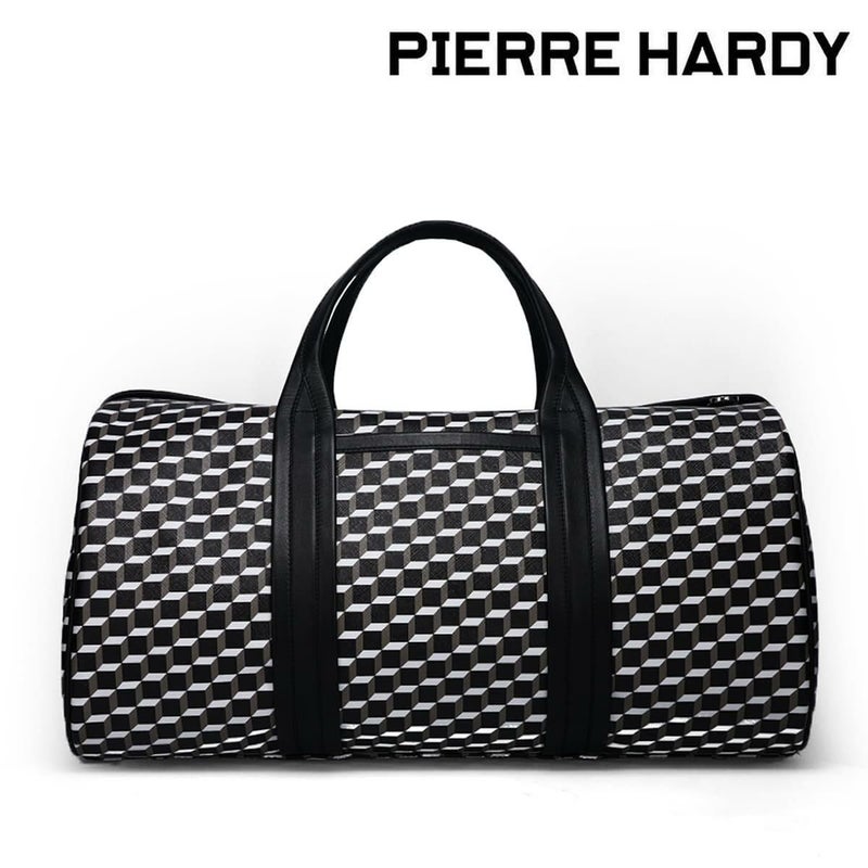 ピエール アルディ キャブトラベルバッグ ブラック/ホワイト/ブラック PIERRE HARDY padv07fa25cvccf