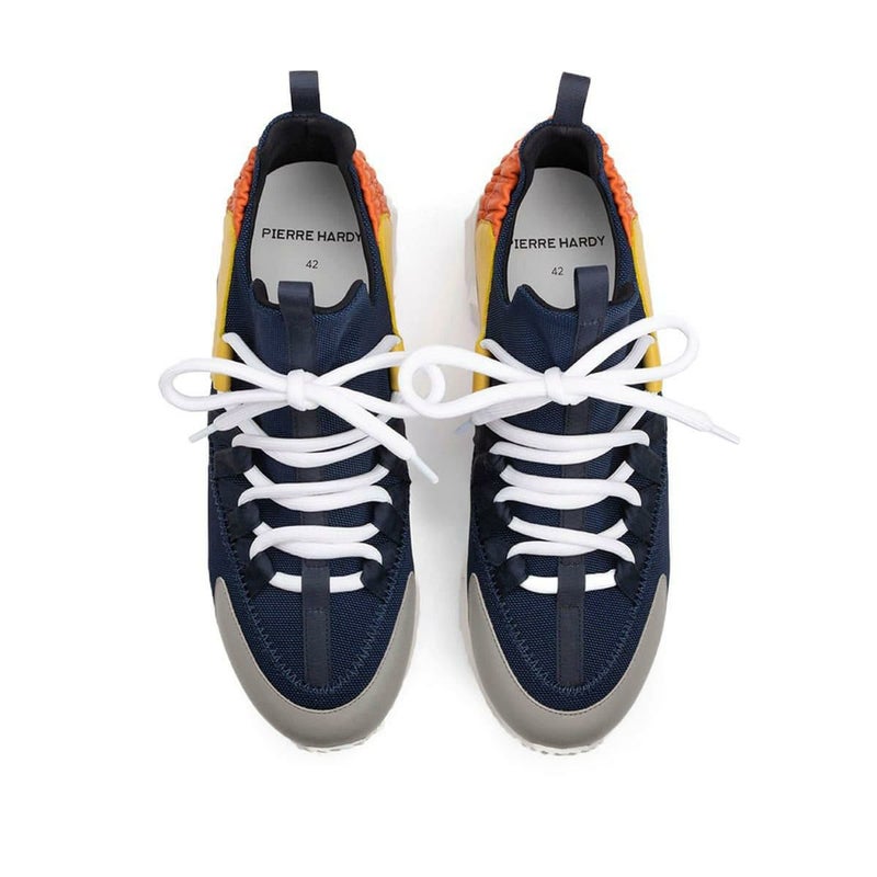 ピエール アルディ メンズ スニーカー トレックコメット ネイビー/マルチコ PIERRE HARDY lx01zfa25cfca
