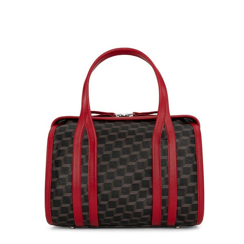 ピエール アルディ ミニキャブバッグ ブラック/ブラック/レッド ブラック/ホワイト/ブラック PIERRE HARDY adv06fa25cvccf