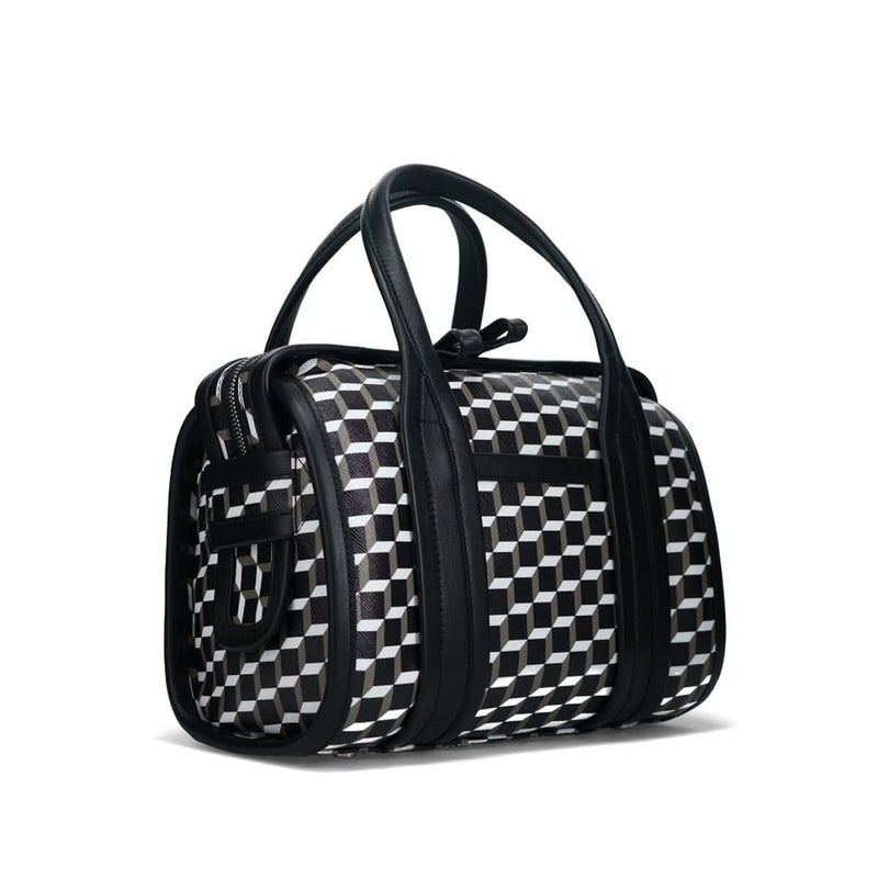 ピエール アルディ ミニキャブバッグ ブラック/ブラック/レッド ブラック/ホワイト/ブラック PIERRE HARDY adv06fa25cvccf