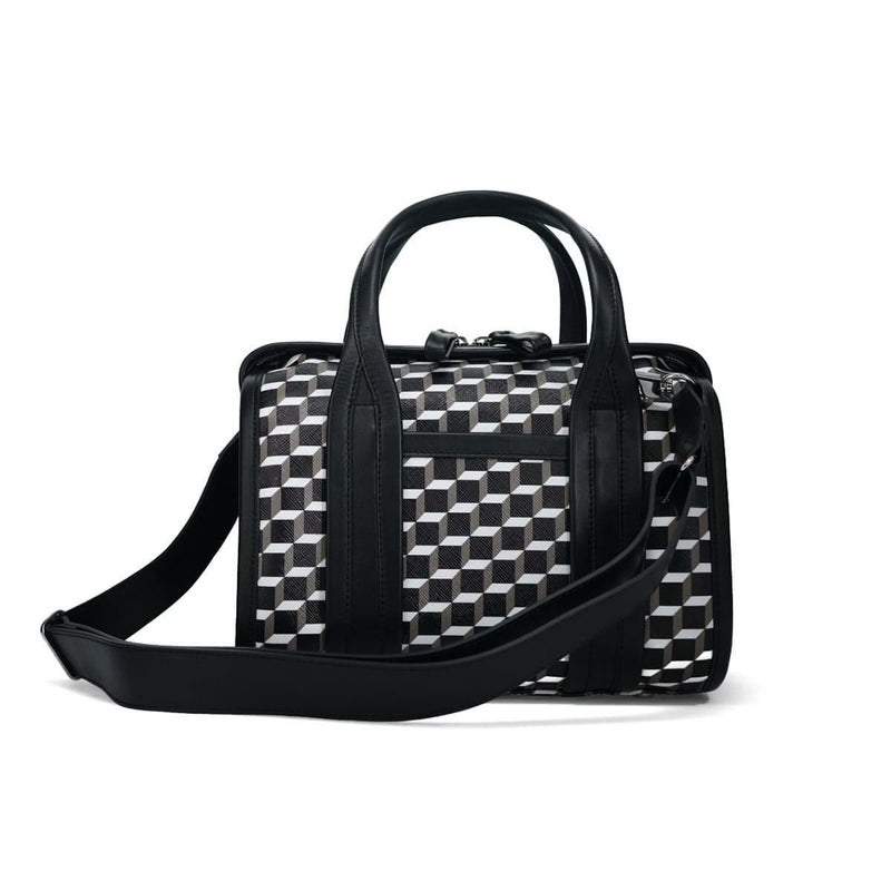 ピエール アルディ ミニキャブバッグ ブラック/ブラック/レッド ブラック/ホワイト/ブラック PIERRE HARDY adv06fa25cvccf