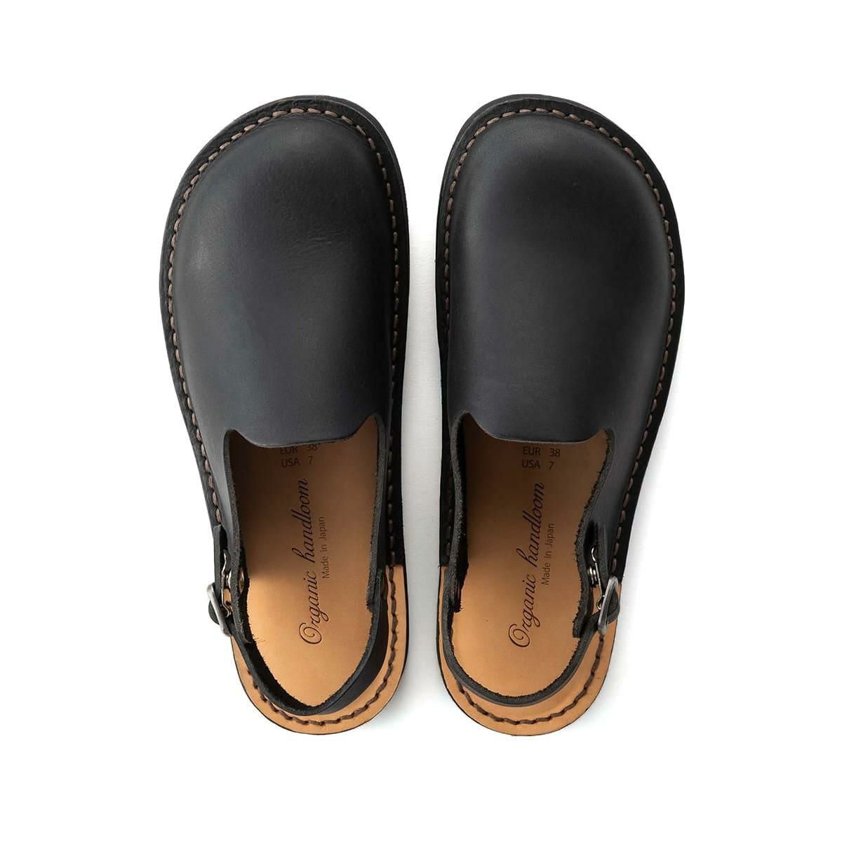 オーガニックハンドルーム メンズ カジュアルシューズ マイセン ブラック 国産(日本製) ORGANIC HANDLOOM oh007009