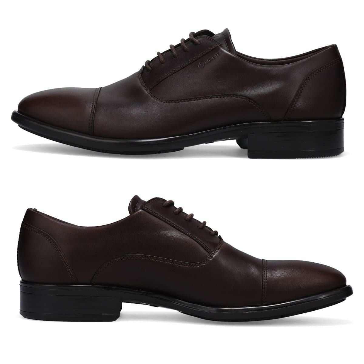  エコー メンズ ドレスシューズ シティトレイ 内羽根ストレートチップ ブラック モカ ECCO 512824