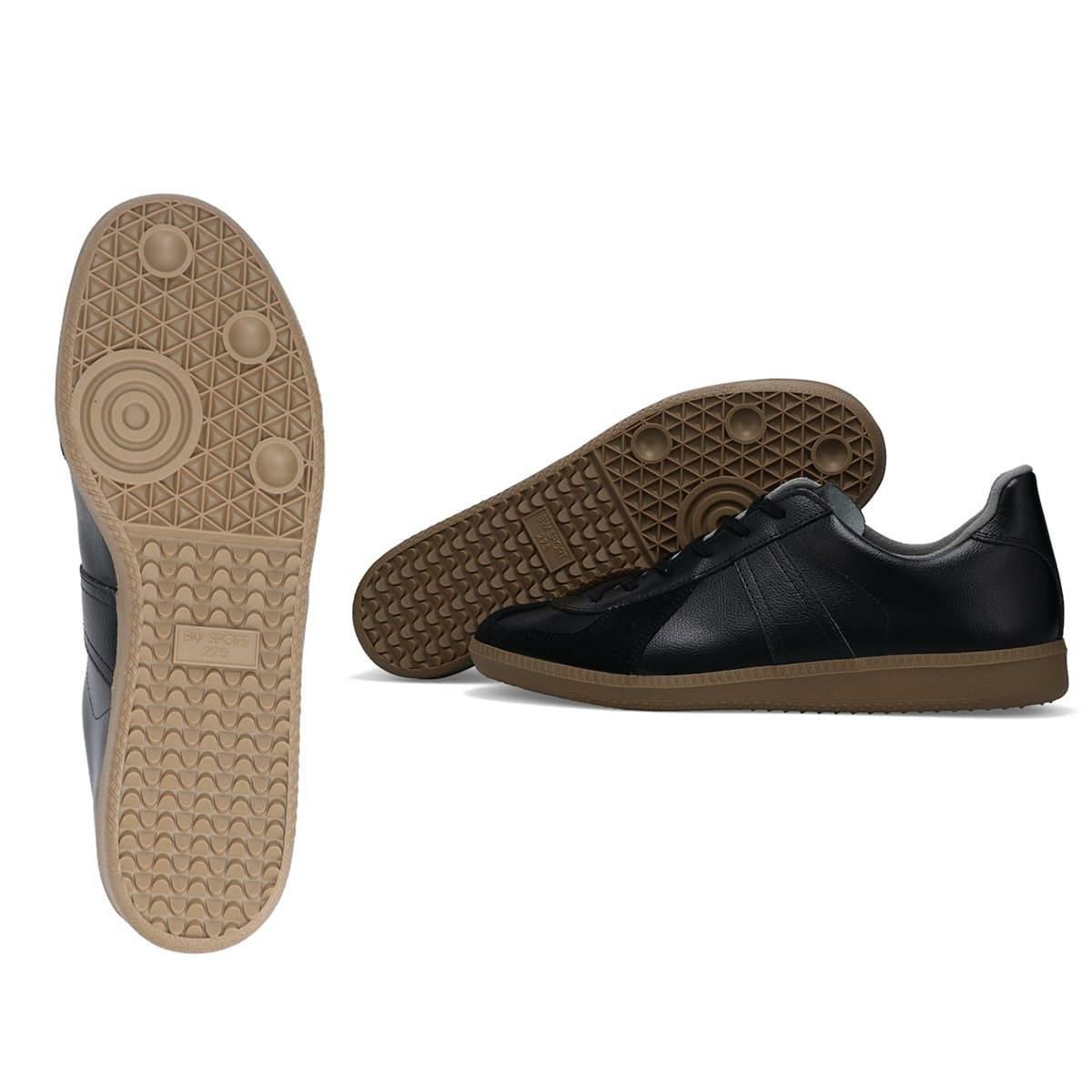 ジャーマントレーナー レディース スニーカー ホワイト ブラック GEAMAN TRAINER 1183