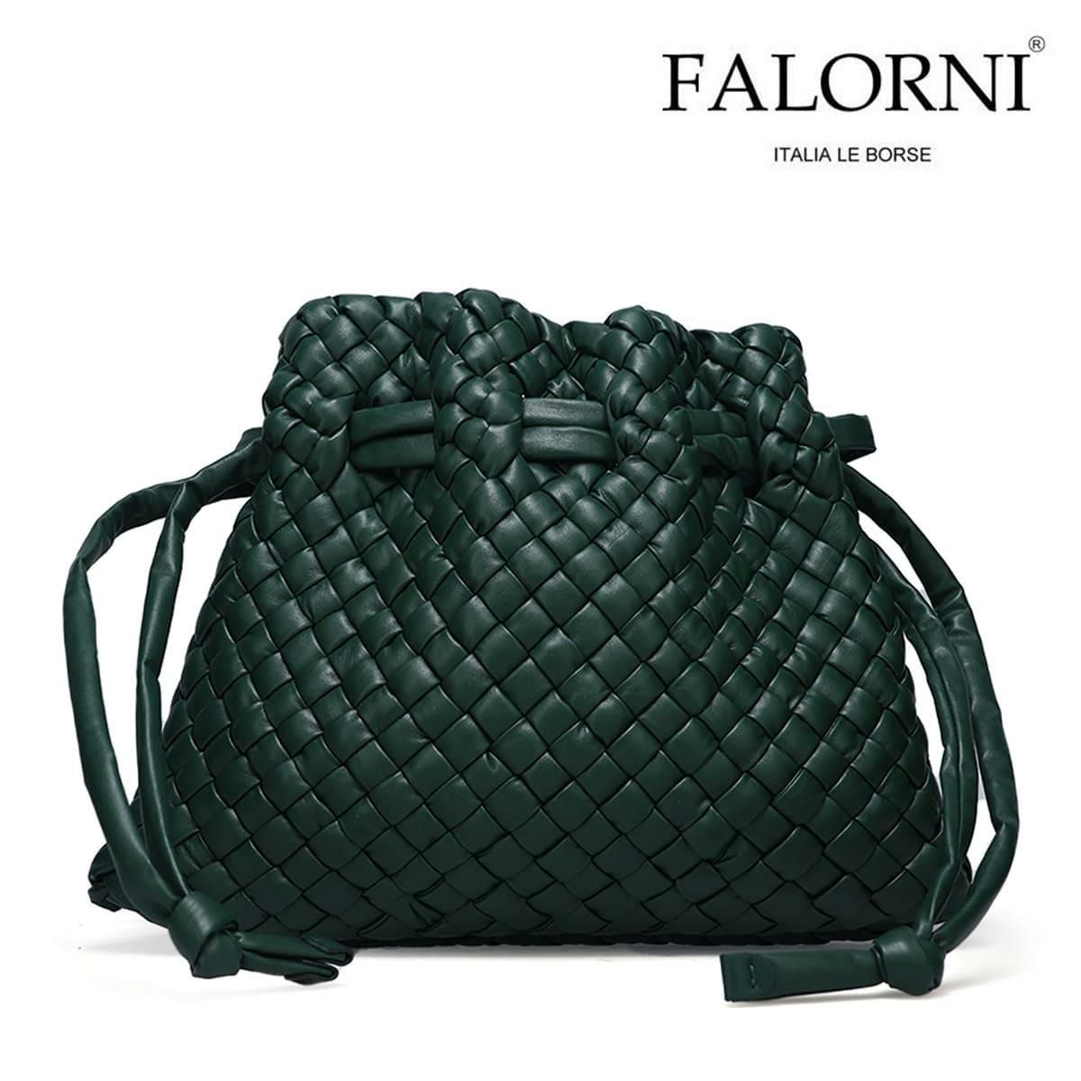 ファロルニ バッグ 巾着 イタリア製 FALORNI 3299 の通販｜クイン