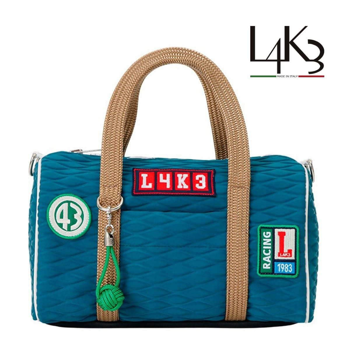  [レーク L4K3] バッグ ボストンミクロ ハンター イタリア製 boc-1183pa