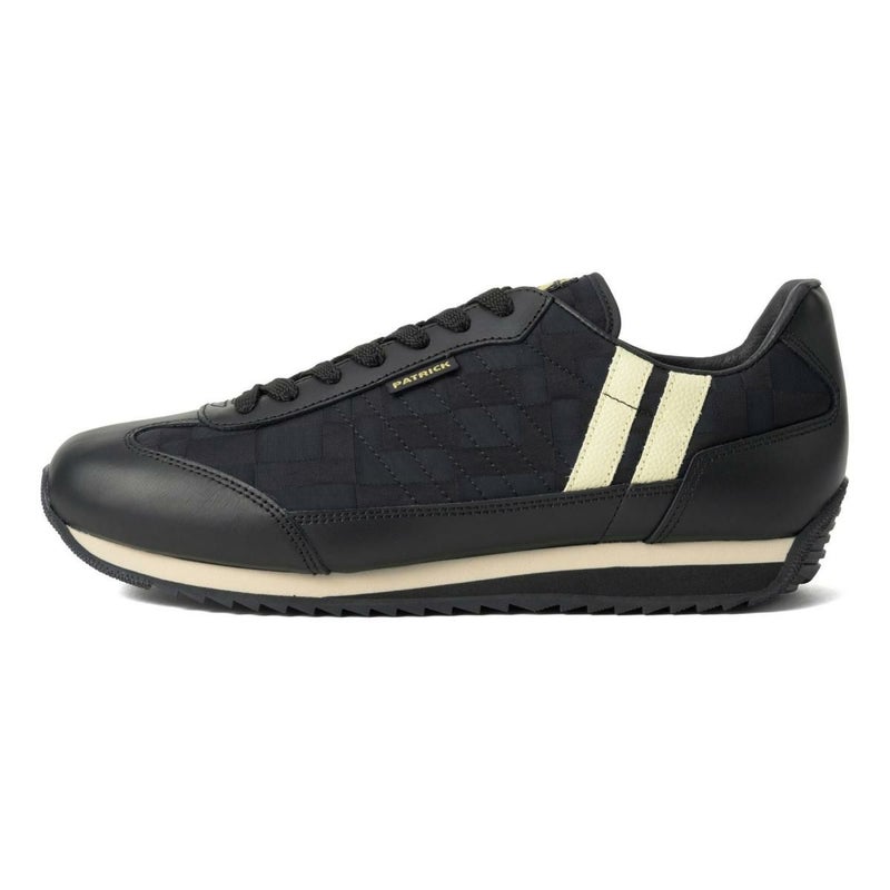 パトリック / PATRICK メンズ スニーカー 507553 マラソン・モザイクジャカード ホワイト ブラック ベージュ 国産(日本製)　7