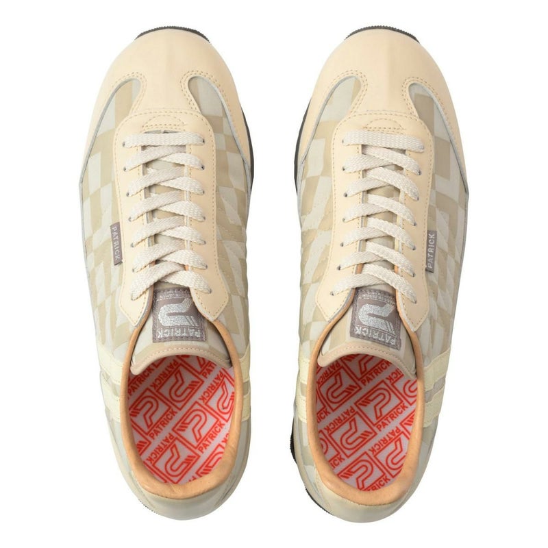 パトリック / PATRICK メンズ スニーカー 507553 マラソン・モザイクジャカード ホワイト ブラック ベージュ 国産(日本製)　16