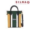 シルナミナコロ バッグ ニット2wayカラーブロックトミニトート SILNA minacolo sb4115