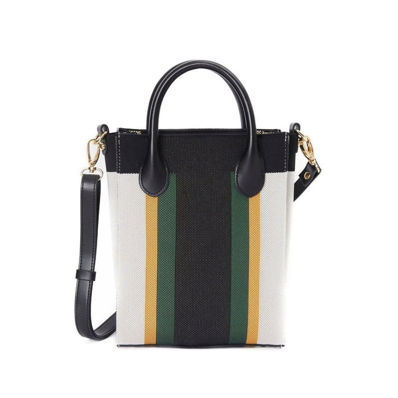 シルナミナコロ バッグ ニット2wayカラーブロックトミニトート SILNA minacolo sb4115