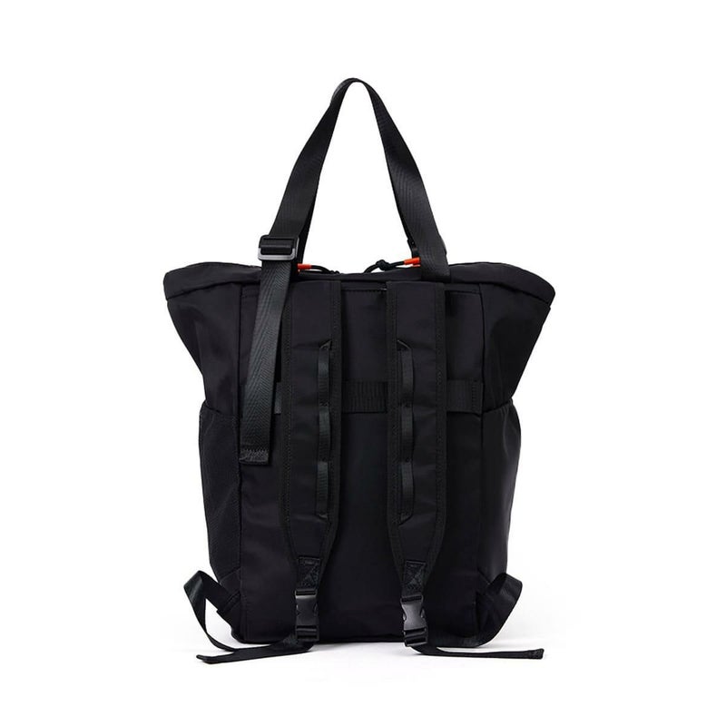 シルナミナコロ バッグ 2wayナイロンリュック&トート ブラック SILNA minacolo sb4102