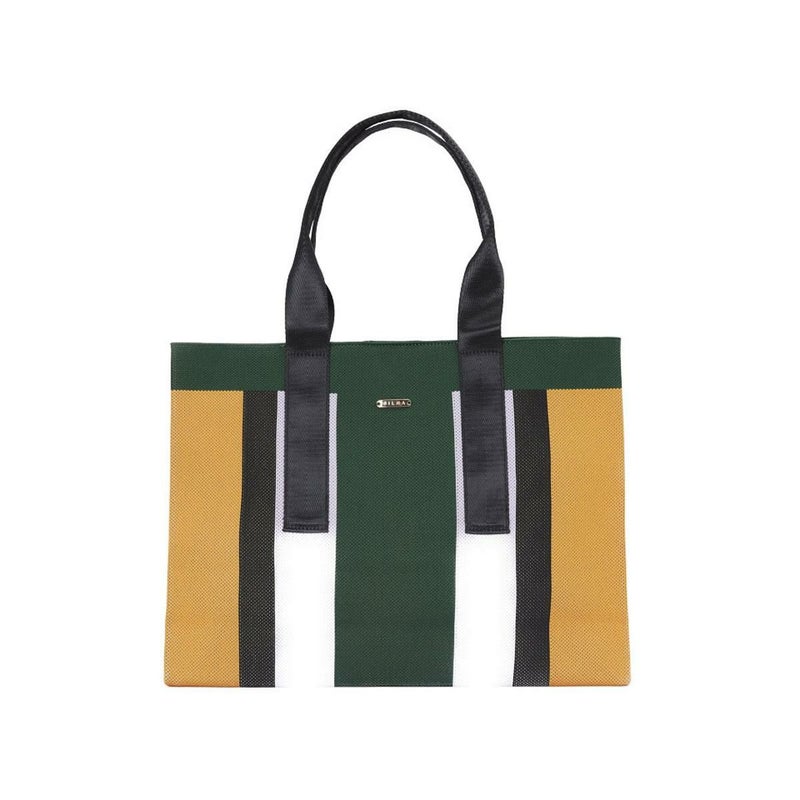 シルナミナコロ バッグ ニットカラーブロックトート SILNA minacolo sb3115-2