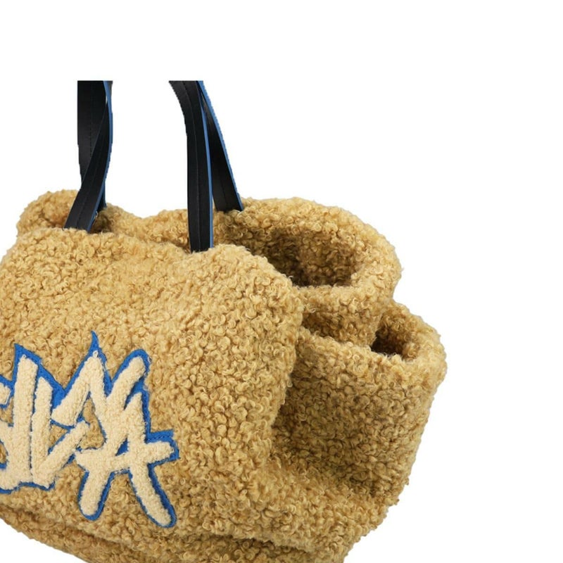 シルナミナコロ プードルファー2Wayトートバッグ SILNA minacolo sb3107