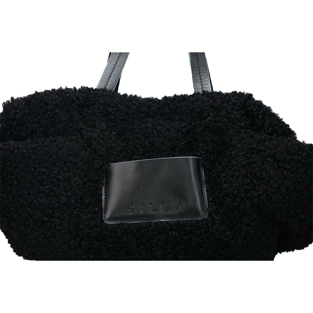 シルナミナコロ プードルファー2Wayトートバッグ SILNA minacolo sb3107