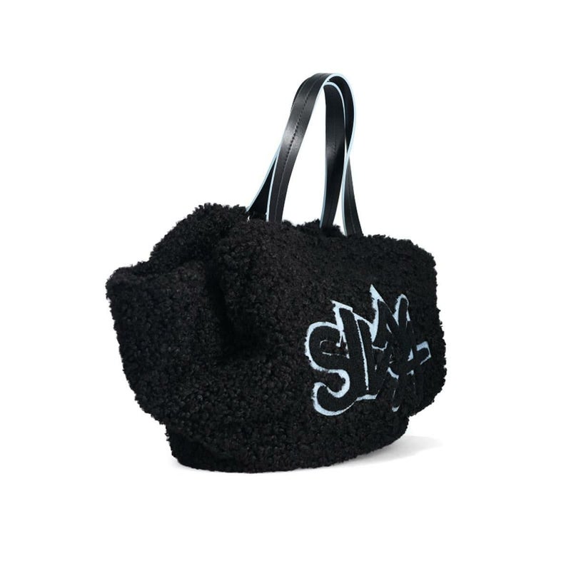 シルナミナコロ プードルファー2Wayトートバッグ SILNA minacolo sb3107