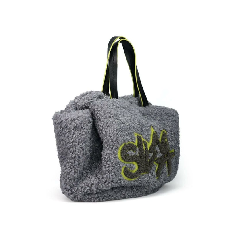 シルナミナコロ プードルファー2Wayトートバッグ SILNA minacolo sb3107