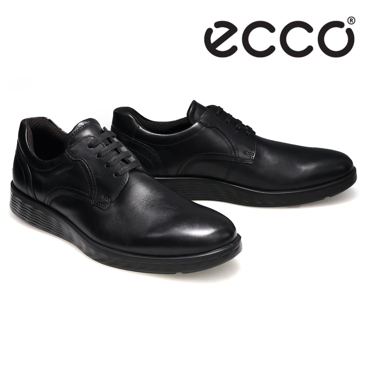 エコー メンズ ドレスシューズ S ライトハイブリッド ブラック ECCO 520434