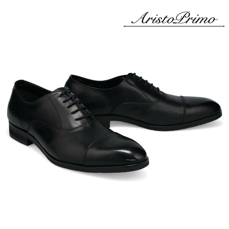 アリストプリモ メンズ ドレスシューズ ストレートチップ ブラック 日本製 AristoPrimo a-01sh