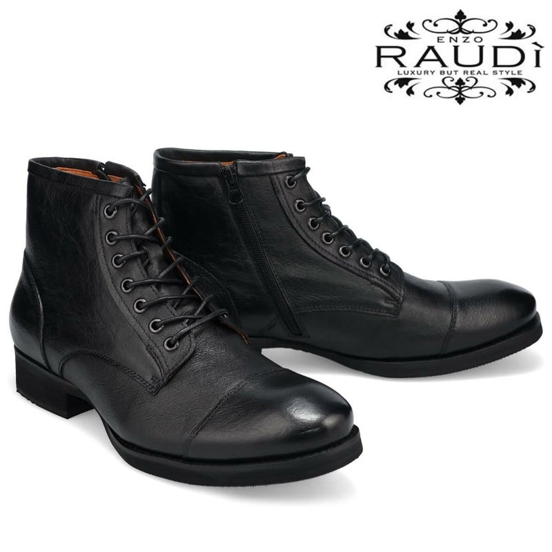 ラウディ メンズ カジュアルシューズ サイドジップブーツ RAUDi 53203