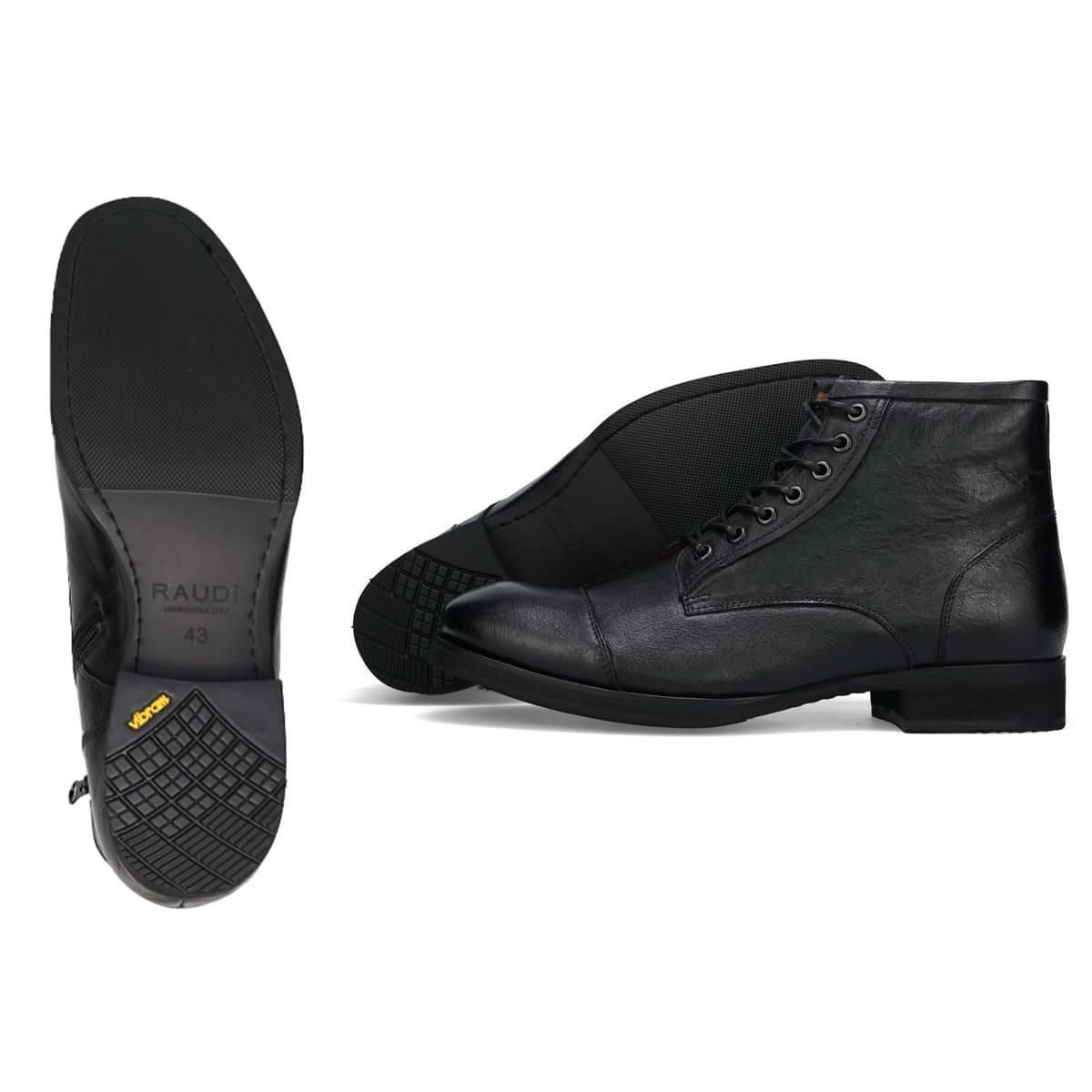 ラウディ メンズ カジュアルシューズ サイドジップブーツ RAUDi 53203