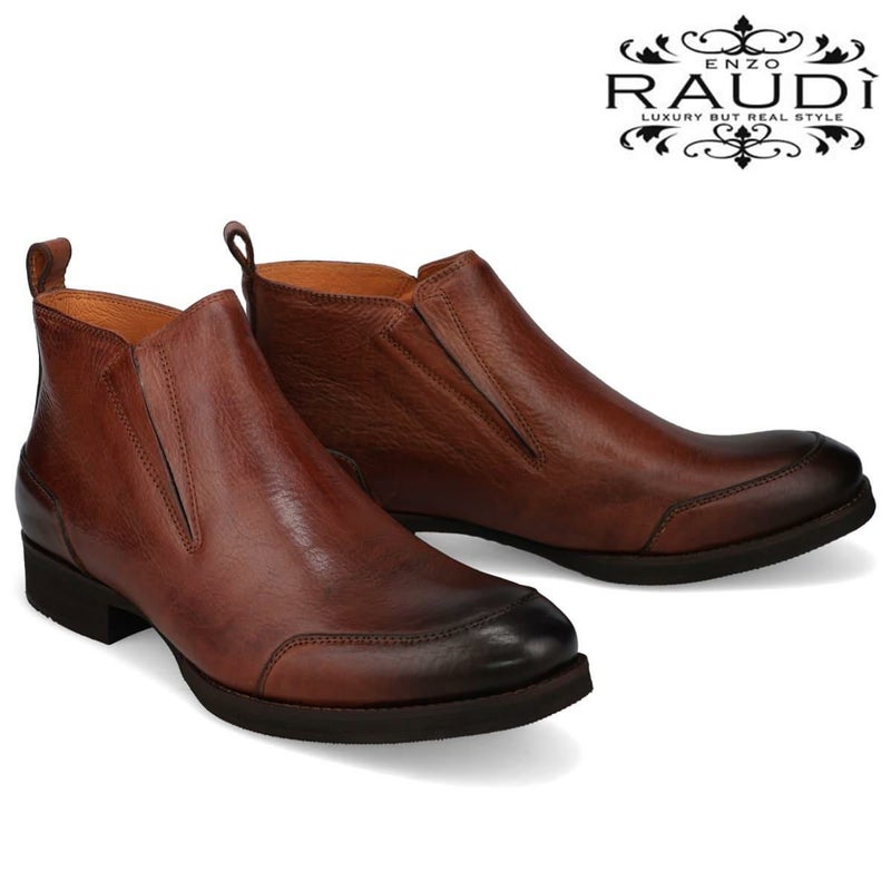 ラウディ メンズ カジュアルシューズ サイドゴアブーツ RAUDi 53204