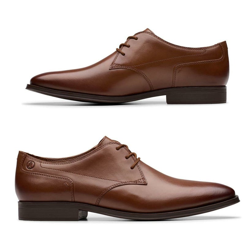 クラークス メンズ ドレスシューズ ポールトンレース ブラック タン 日本製 Clarks 261833