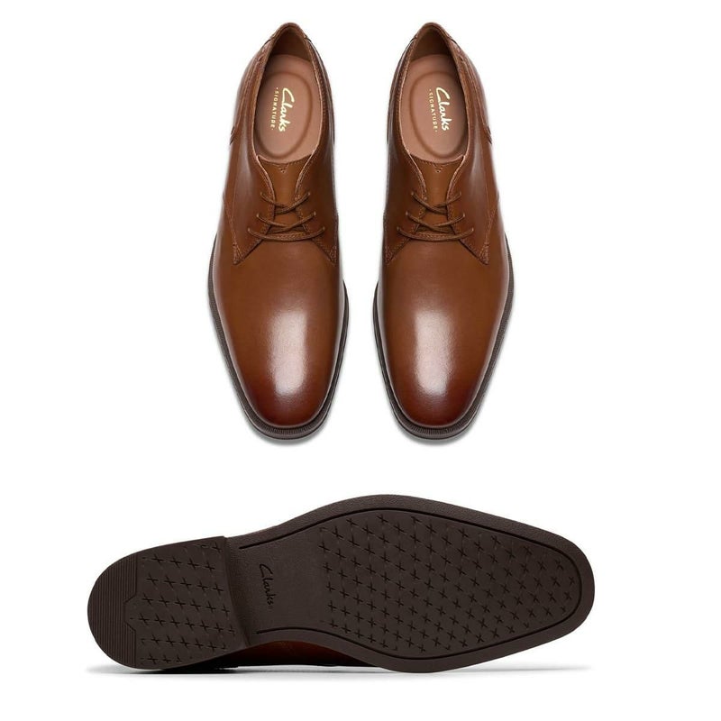 クラークス メンズ ドレスシューズ ポールトンレース ブラック タン 日本製 Clarks 261833