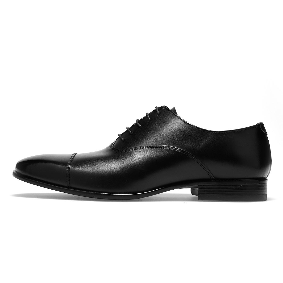 クインクラシコ メンズ ドレスシューズ 内羽根ストレートチップ ブラック 日本製 QueenClassico 55001　3