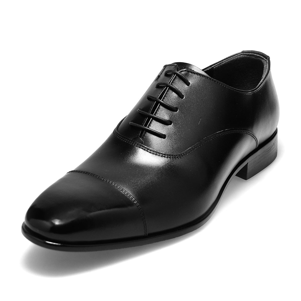 クインクラシコ メンズ ドレスシューズ 内羽根ストレートチップ ブラック 日本製 QueenClassico 55001　7