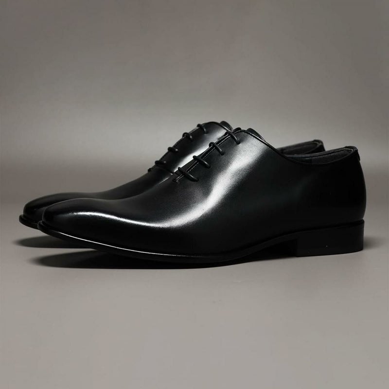 クインクラシコ メンズ ドレスシューズ ホールカット ブラック 日本製 QueenClassico 55003　2