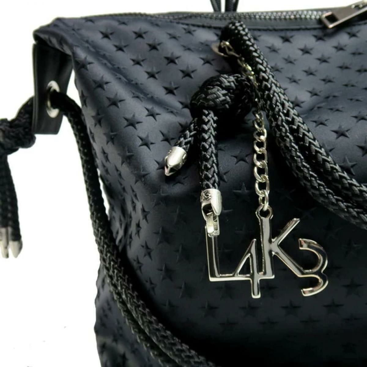 レーク バッグ クイーンレーク ブラック イタリア製 L4K3 qla-1000　6