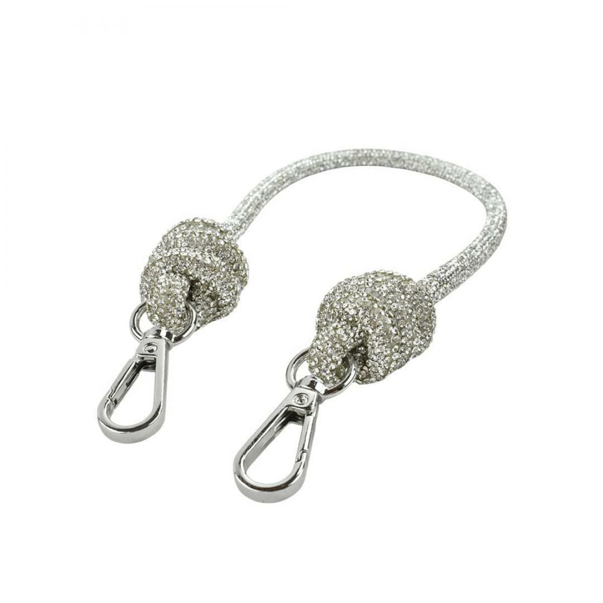 レーク キーホルダー サイドロープ ボストン マイクログリッター シルバー イタリア製 L4K3 siderope-boston 3