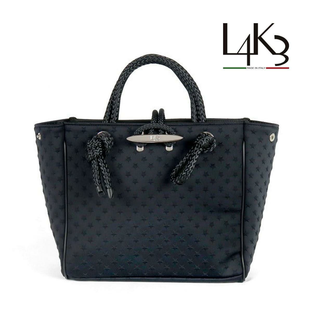 レーク バッグ クリートトートミニ ブラック イタリア製 L4K3 tom-1000　
