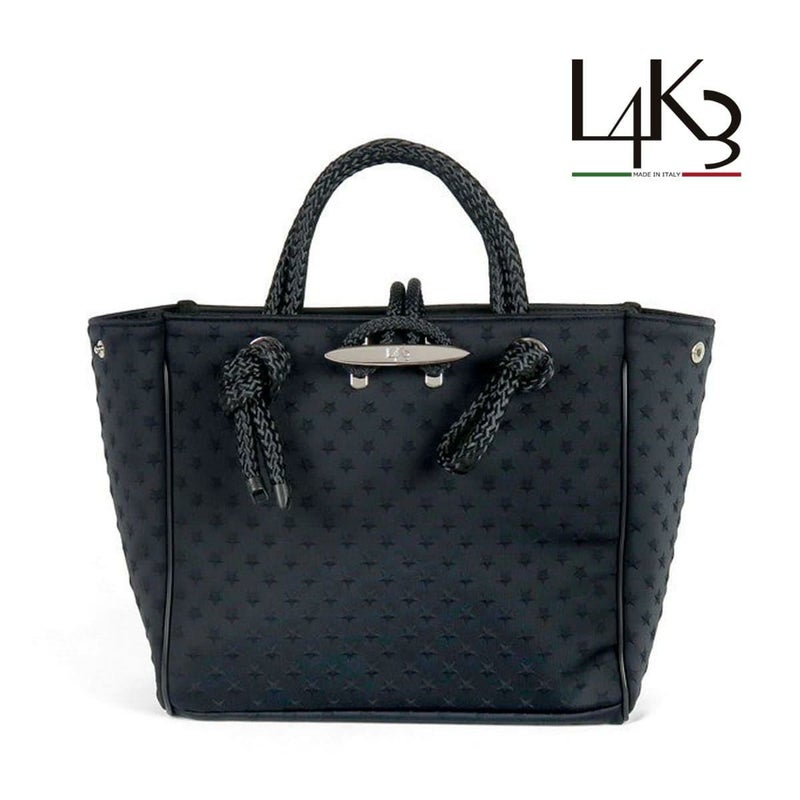 レーク バッグ クリートトートミニ ブラック イタリア製 L4K3 tom-1000　