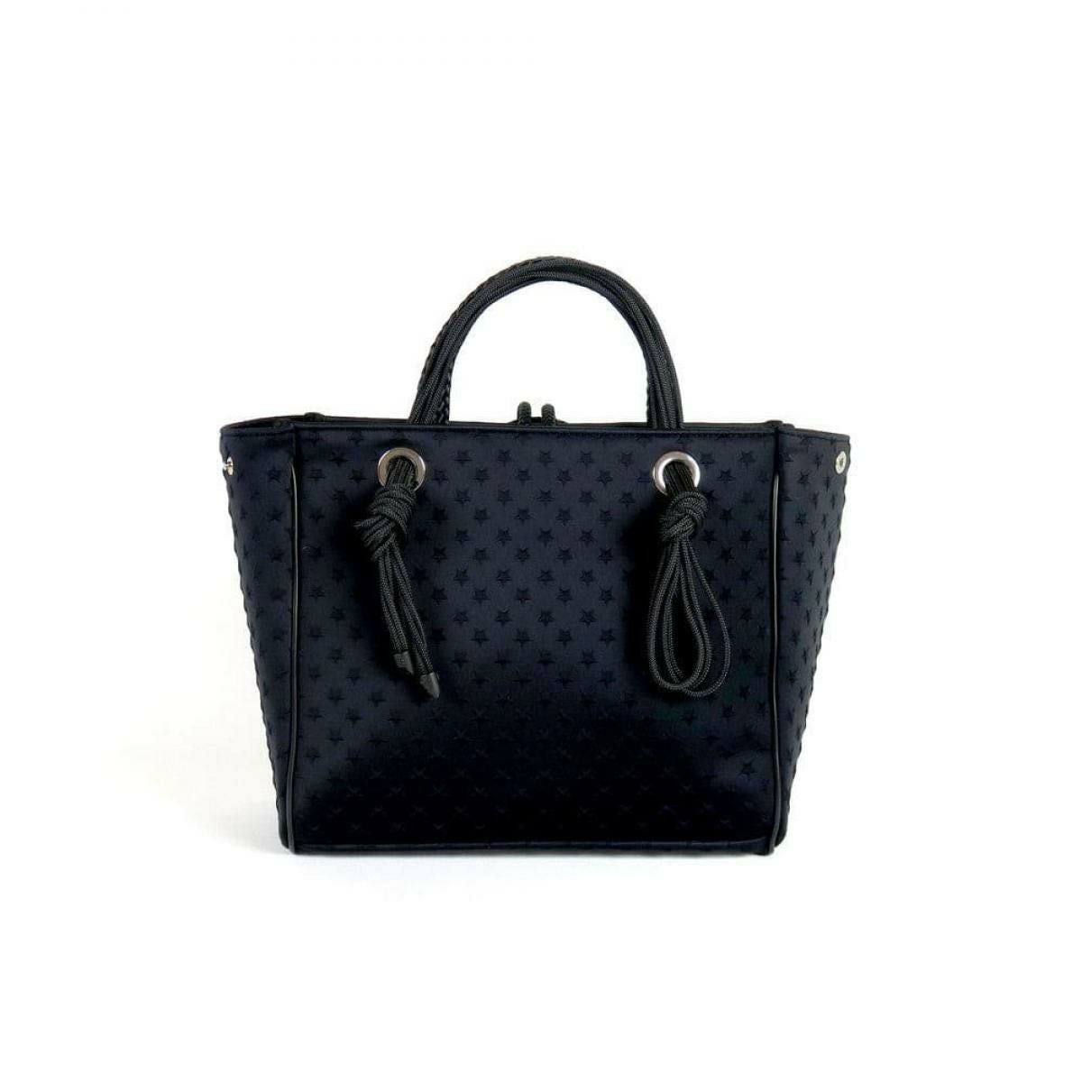 レーク バッグ クリートトートミニ ブラック イタリア製 L4K3 tom-1000　2