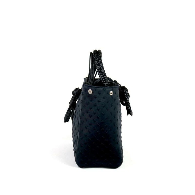 レーク バッグ クリートトートミニ ブラック イタリア製 L4K3 tom-1000　4