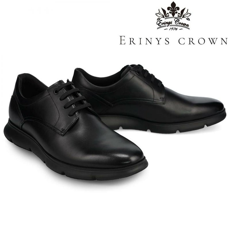 エリニュスクラウン メンズ カジュアルシューズ 外羽根プレーントゥ ERINYS CROWN er-0356 