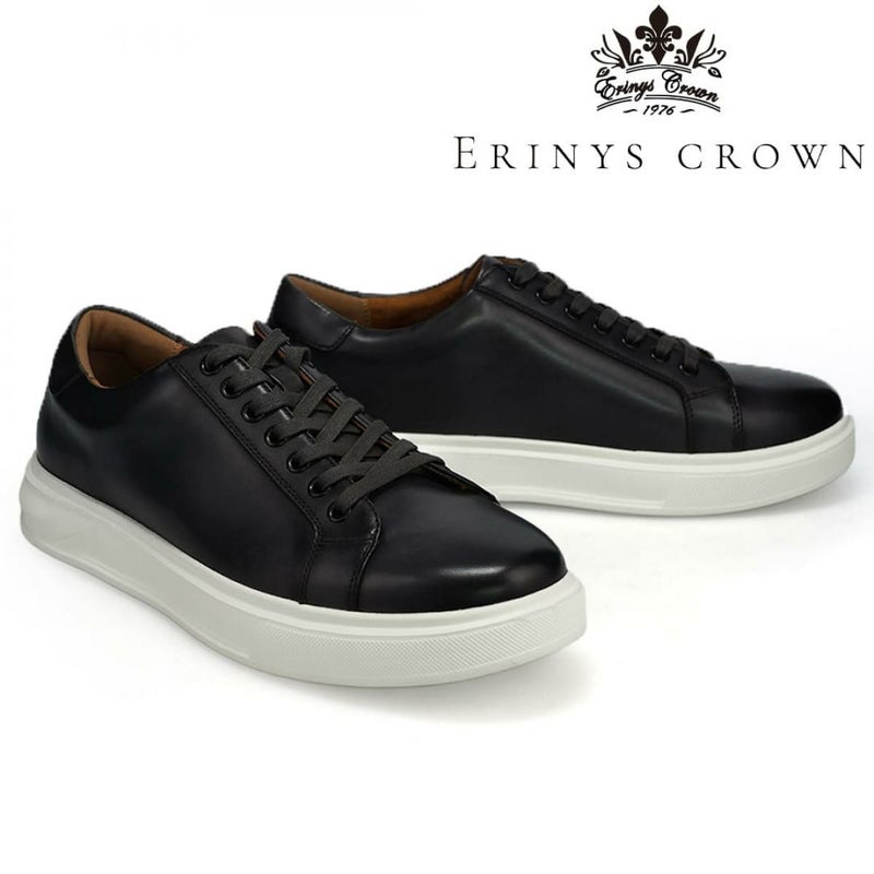  エリニュスクラウン メンズ カジュアルシューズ レザースニーカー ERINYS CROWN er-0357 3