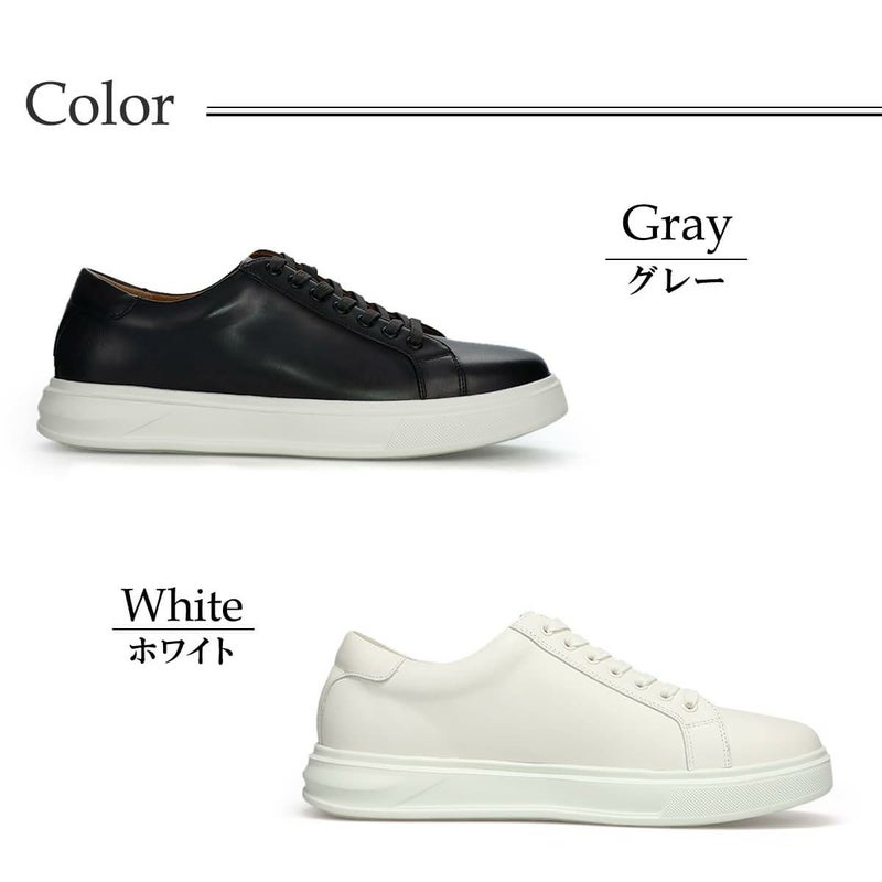  エリニュスクラウン メンズ カジュアルシューズ レザースニーカー ERINYS CROWN er-0357 6