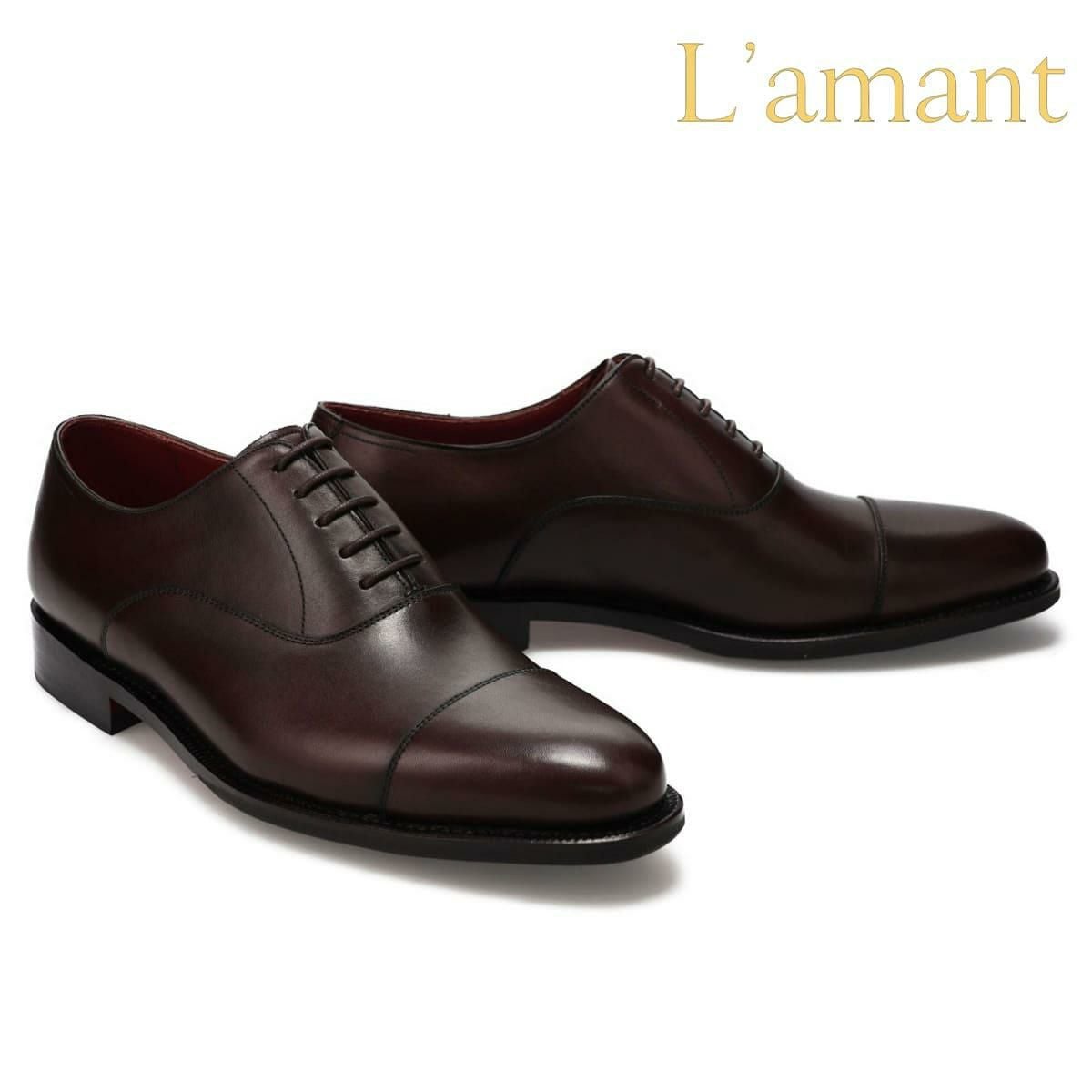 ラマン メンズ ドレスシューズ ストレートチップ L'amant la201 の通販