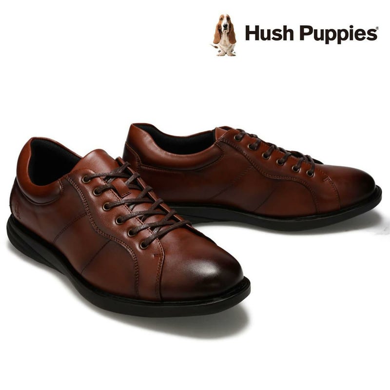 ハッシュパピー メンズ カジュアルシューズ レザースニーカー Hush Puppies m-7129t