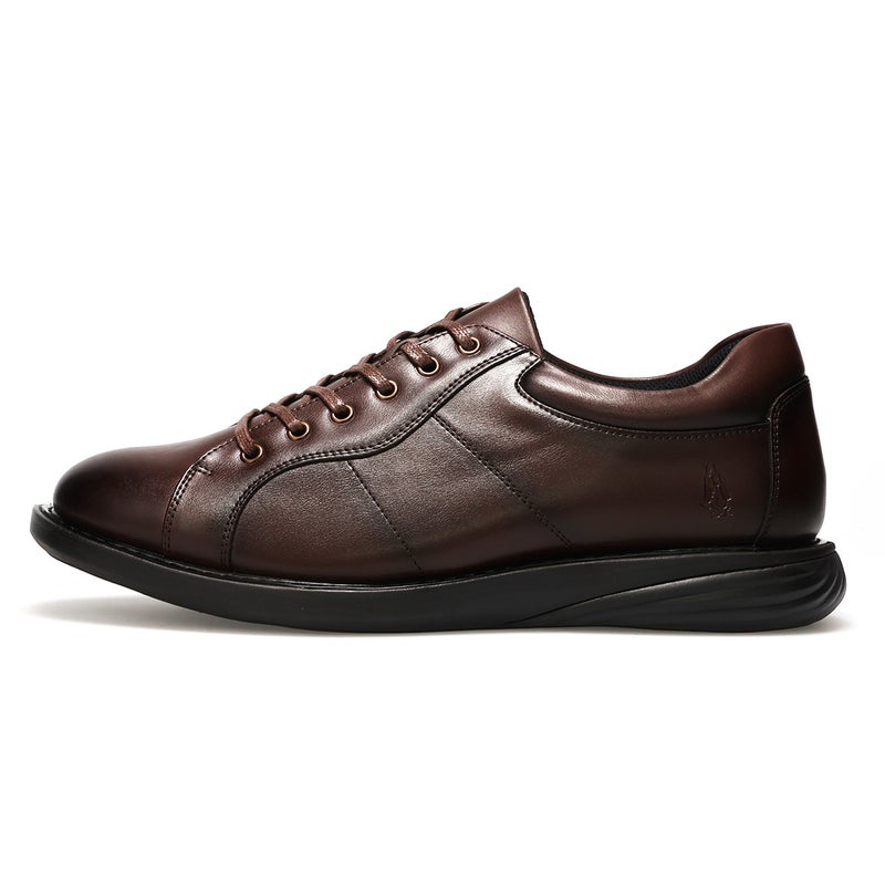 ハッシュパピー メンズ カジュアルシューズ レザースニーカー Hush Puppies m-7129t